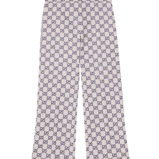 Gucci Pantalon droit en jacquard GG