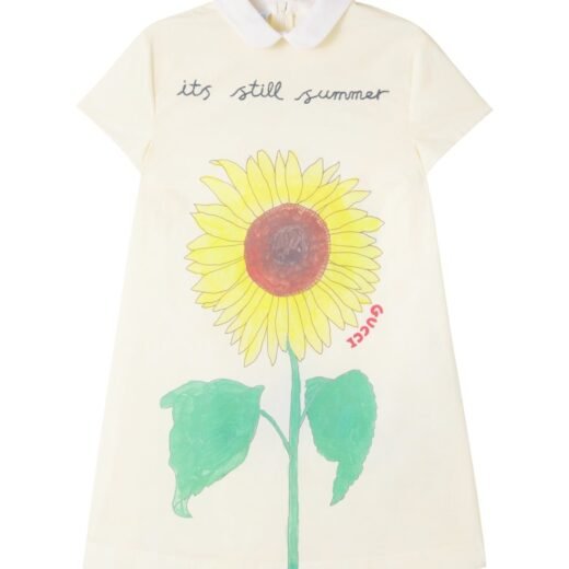 Gucci Robe imprimée en coton