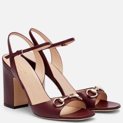 Gucci Sandales Horsebit 95 en cuir