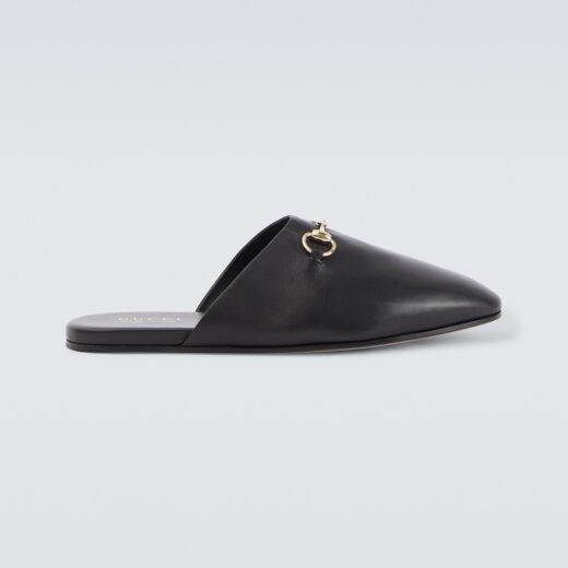 Gucci Mules Horsebit en cuir – P01078830
