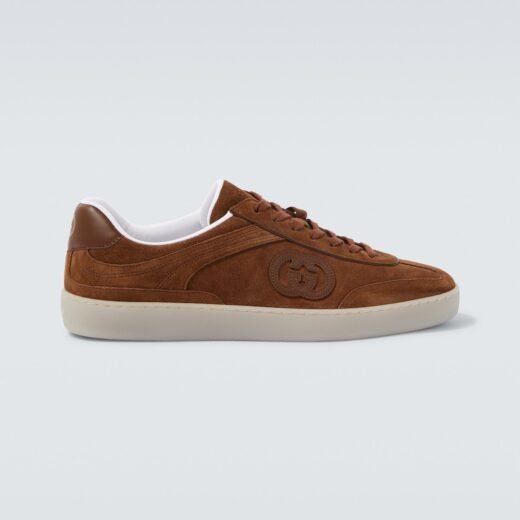 Gucci Baskets G75 en daim