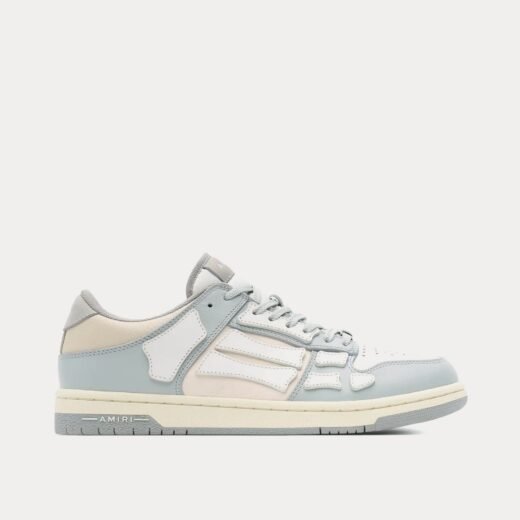 AMIRI Baskets basses grises en cuir Skel-Top – 35
