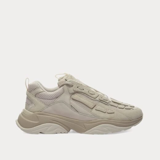 AMIRI Baskets basses Bone Runner gris chaud – 35