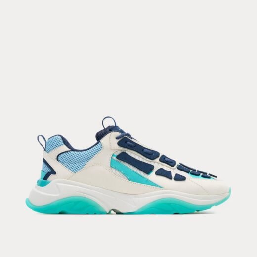 AMIRI Baskets basses Bone Runner bleu bébé / blanc cassé – 35