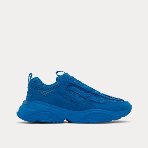 AMIRI Baskets basses Bone Runner bleu roi – 35