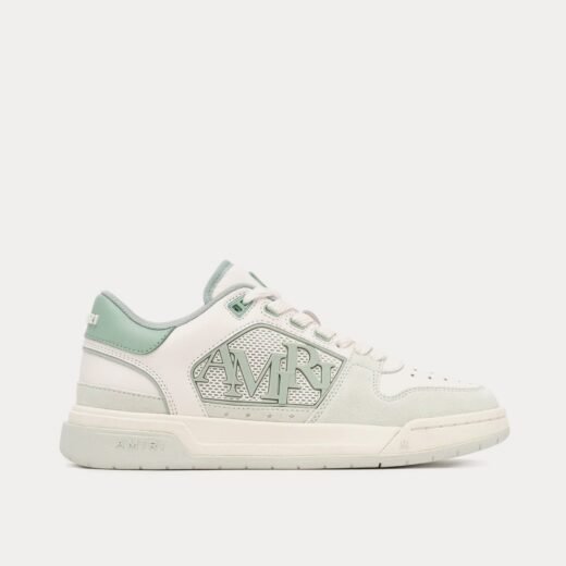 AMIRI Baskets basses classiques vertes givrées – 35