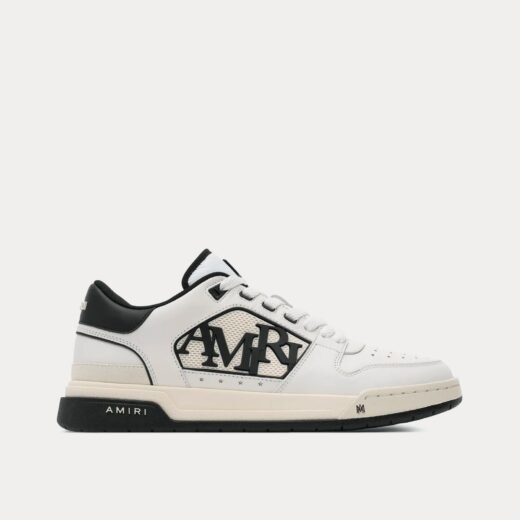 AMIRI Baskets basses classiques blanches et noires – 35