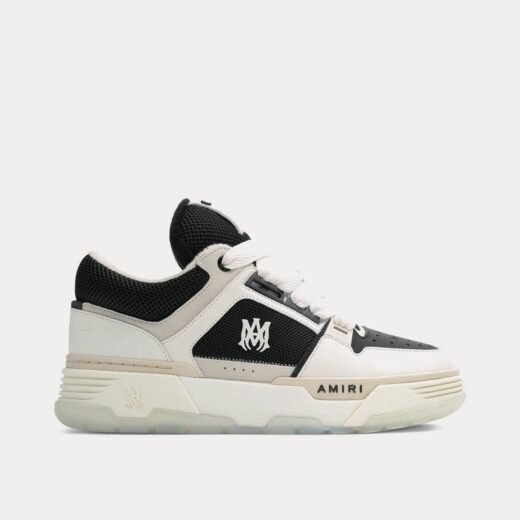 AMIRI Baskets basses MA-1 blanches/noires – 35