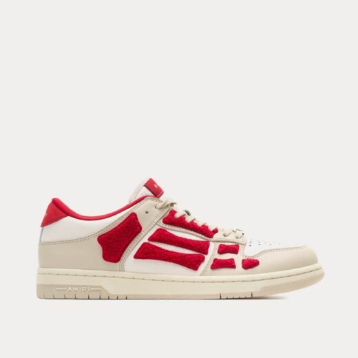 AMIRI Baskets basses Skel-Top Rouge / Albâtre – 35