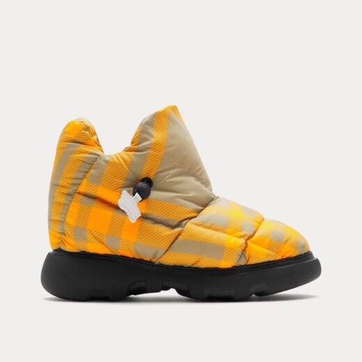 Burberry Bottes Check Pillow Hunter – Jaune / 35