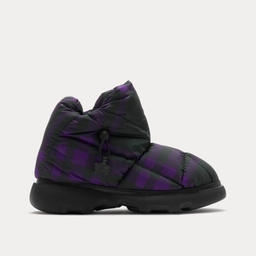 Burberry Bottes Check Pillow Royal – Violet / 35