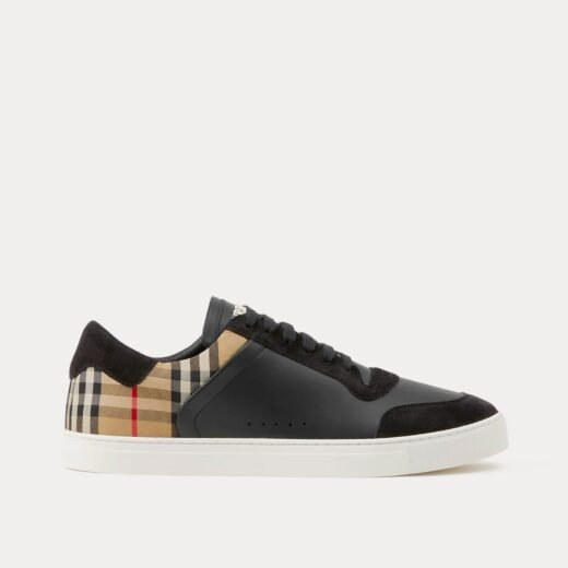 Burberry Baskets basses en cuir