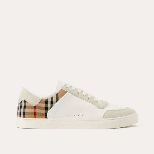 Burberry Baskets basses en cuir