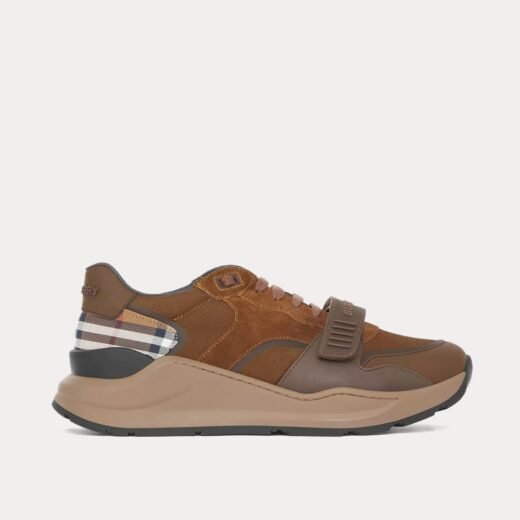Burberry Baskets basses en cuir