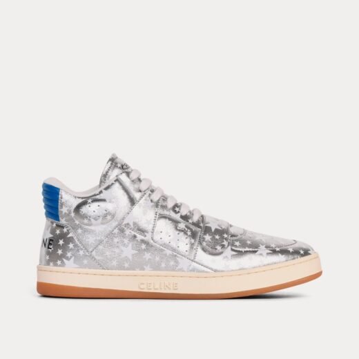 Celine Baskets mi-hautes CT-02 Scratch à imprimé étoiles