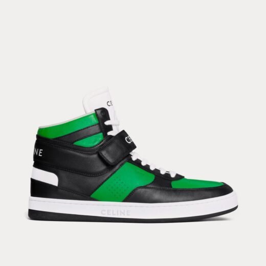 Celine Baskets montantes CT-03 Vert / Noir / Blanc – 35