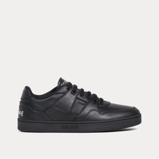 Celine Baskets basses CT-04 en cuir de veau noir/noir – 35