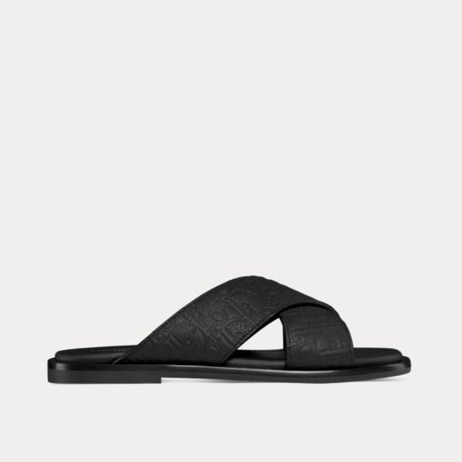 Dior Sandales Alias ??en cuir noir – 35