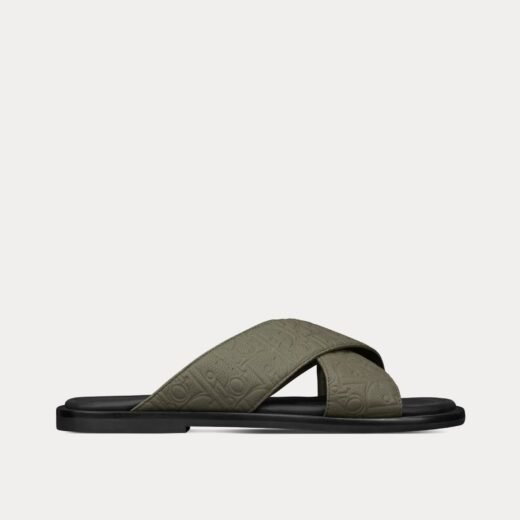 Dior Sandales Alias ??en cuir kaki – 35