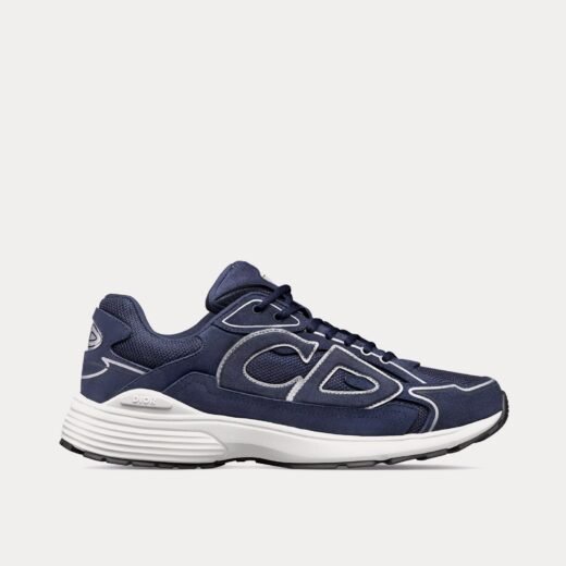 Dior Baskets basses B30 Countdown en daim bleu marine – 35
