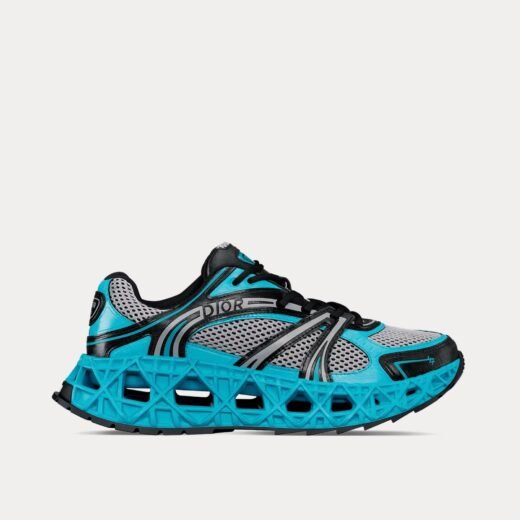 Baskets basses Dior B35 NXXT Mesh bleu fluo / noir – 35