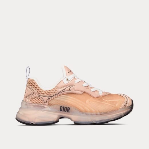 Baskets basses Dior Vibe Nude en tissu technique