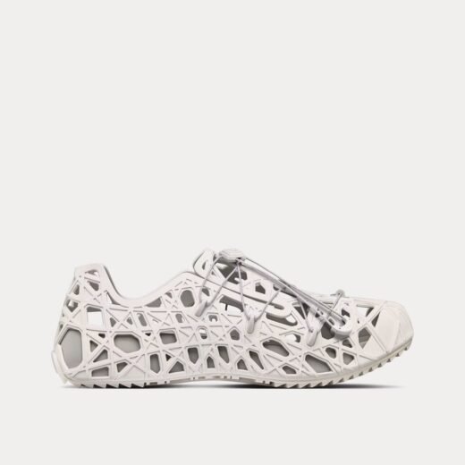 Sandales Dior Dior Warp Cosmo en caoutchouc blanc avec motif Cannage déformé – 35