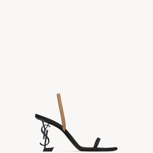 Saint Laurent OPYUM slingbacks en cuir lisse