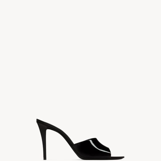 Saint Laurent ROMY mules en cuir verni