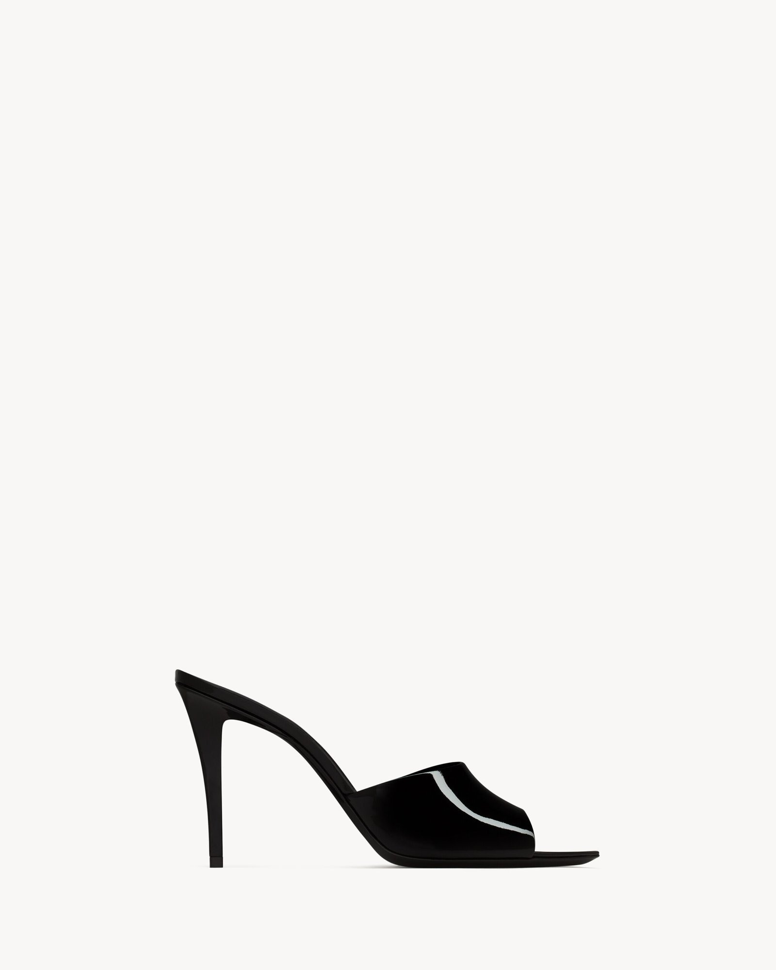 Saint Laurent ROMY mules en cuir verni