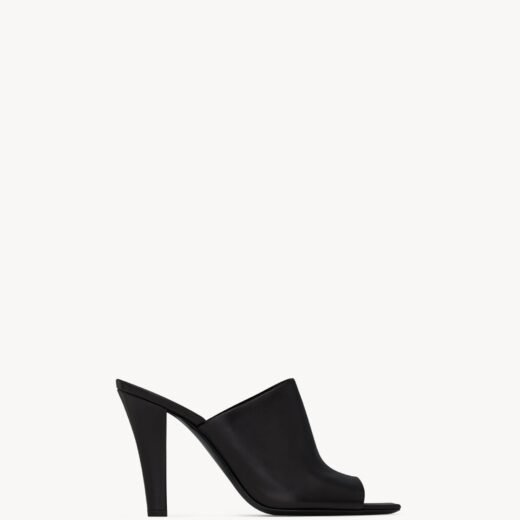 Saint Laurent JILL mules en cuir lisse