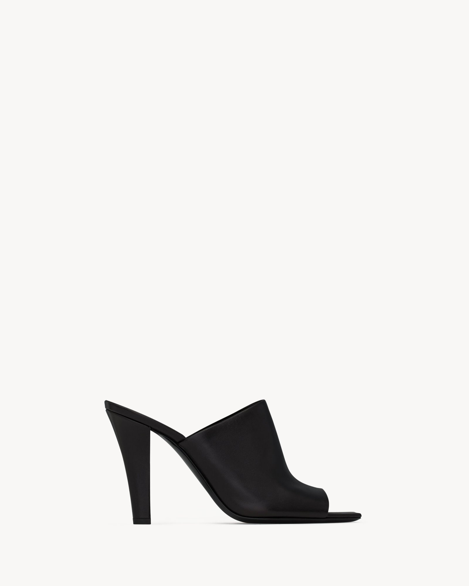 Saint Laurent JILL mules en cuir lisse