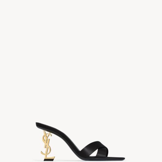 Saint Laurent OPYUM mules en crêpe satin