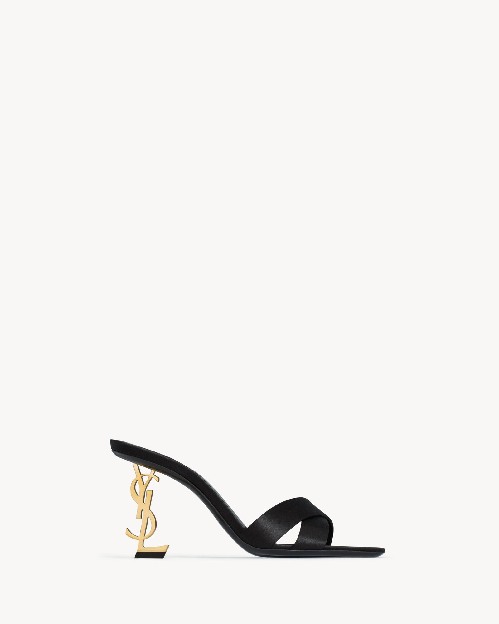 Saint Laurent OPYUM mules en crêpe satin
