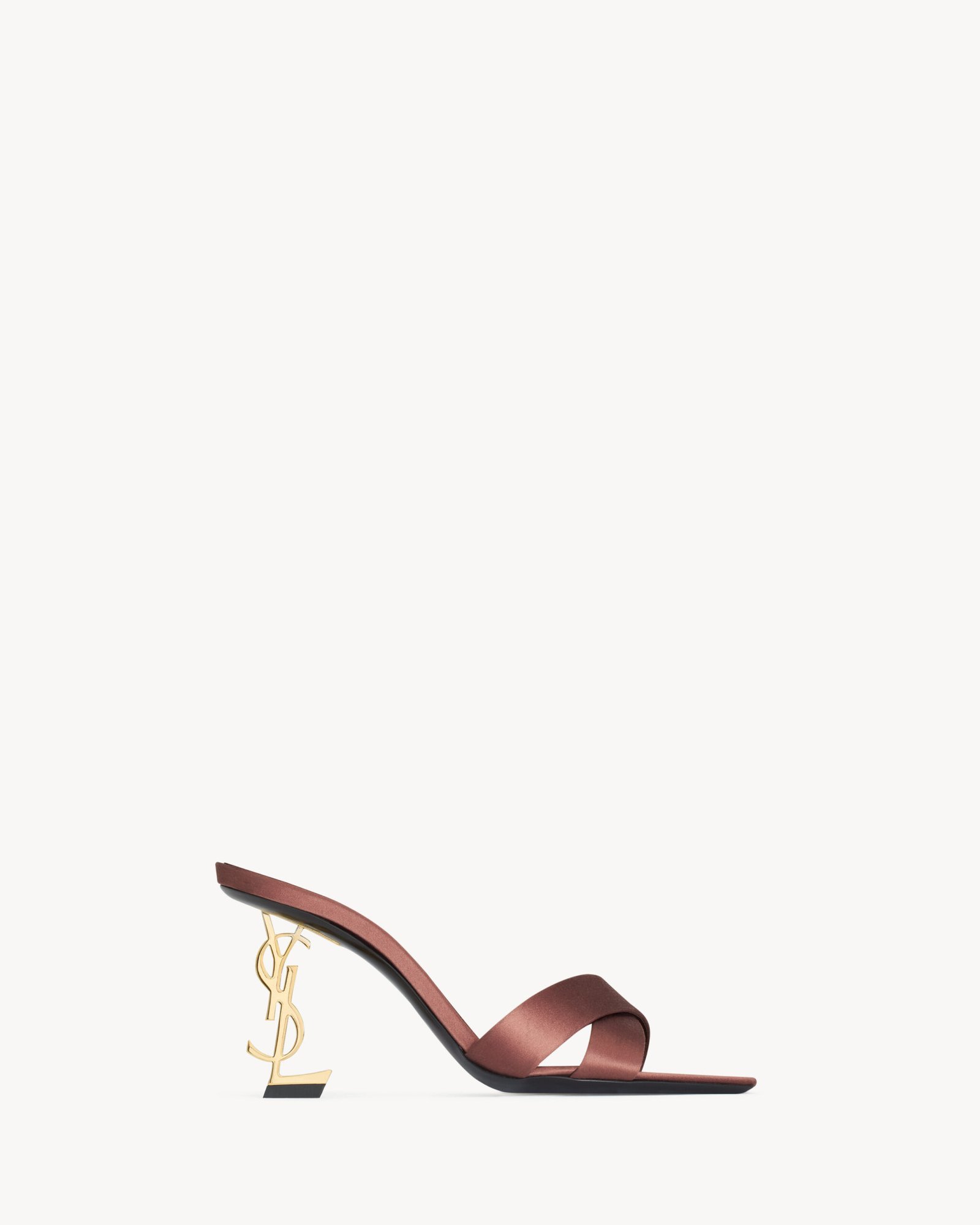 Saint Laurent OPYUM mules en crêpe satin