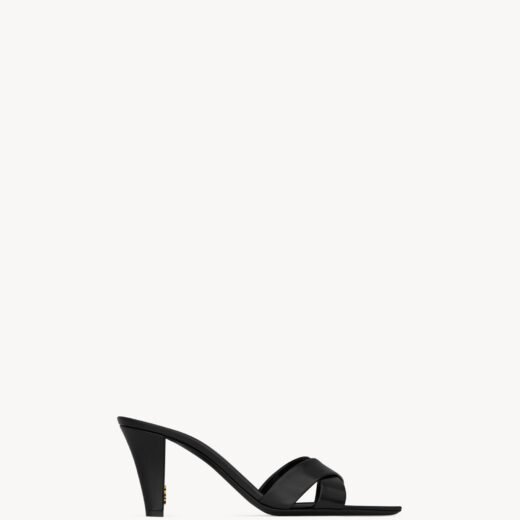 Saint Laurent JILL mules en cuir lisse