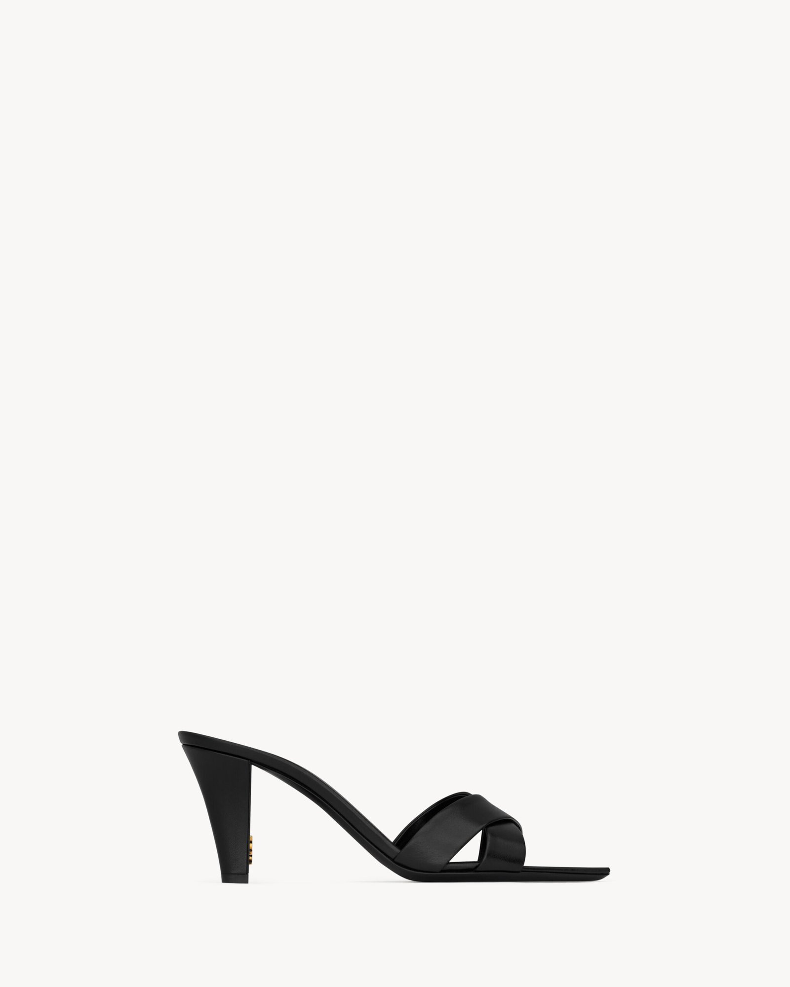 Saint Laurent JILL mules en cuir lisse