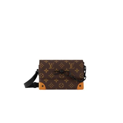 Sac Louis Vuitton monogram / – Bandoulière en cuir avec détails modernes