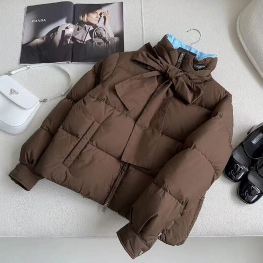 Prada Vestes d'hiver de créateur avec ceintures