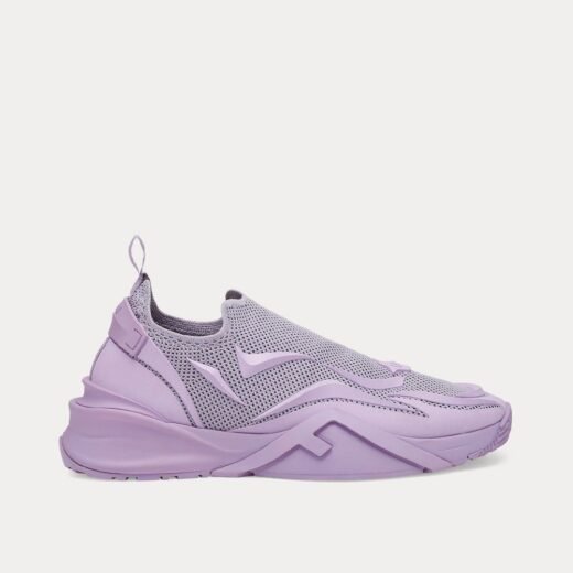 Fendi Baskets Flow Mesh Running Lilas à enfiler – 35