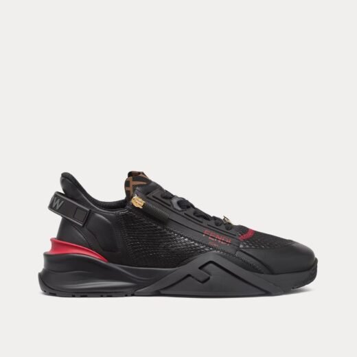 Fendi Baskets basses noires Ayers de Eyes Flow pour le Nouvel An lunaire – 35