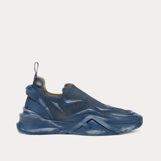 Fendi Baskets Flow Mesh bleues à enfiler – 35