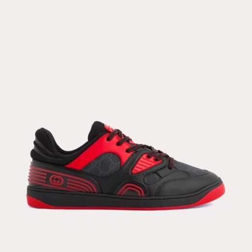 Gucci Baskets basses GG Basket rouges/noires – 35