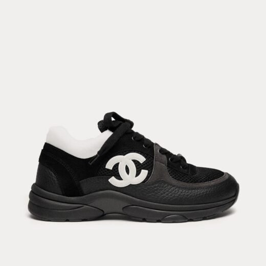 Chanel Baskets basses en mesh