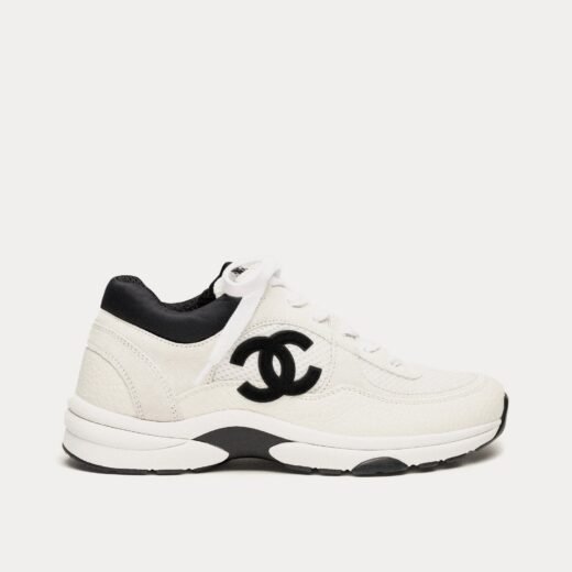 Chanel Baskets basses en mesh