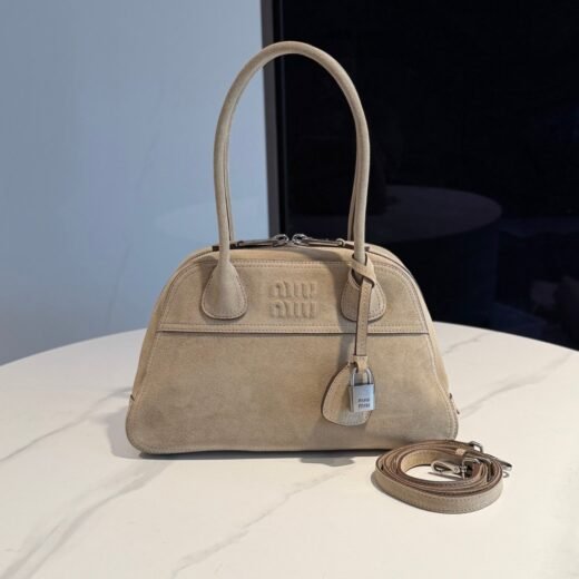 Miu Miu sac à main beige à bandoulière