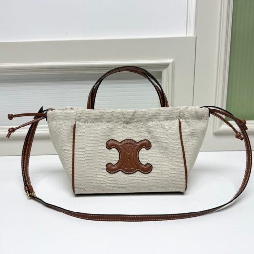 Celine petit cabas à cordon Triomphe