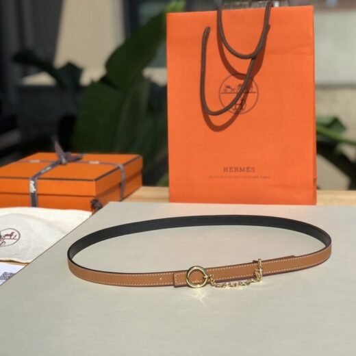 Hermès ceinture à détail chaîne