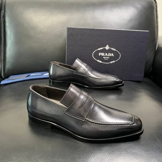 Prada Mocassins classiques noir